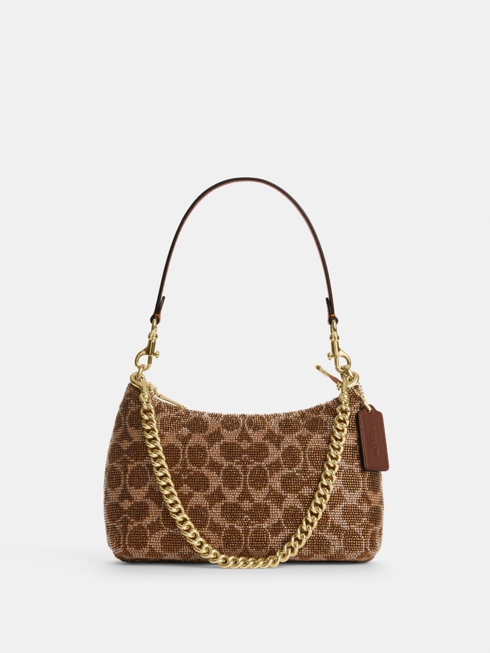 Coach Outlet Teri Shoulder Bag In Signature Beaded Satin